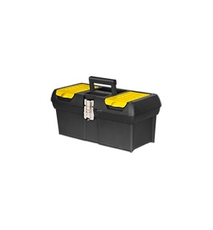 CAJA PLASTICA CON BANDEJA SERIE 2000-CERRADURA METALICA