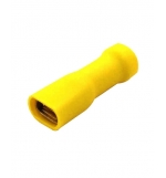 TERMINAL TOTAL AISLADO NYLON TIPO HEMBRA AMARILLO
